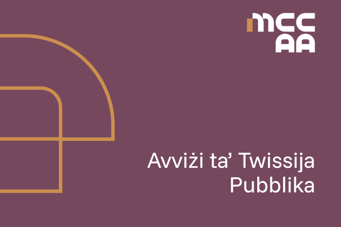Avviżi ta’ Twissija Pubblika 16.10.2026
