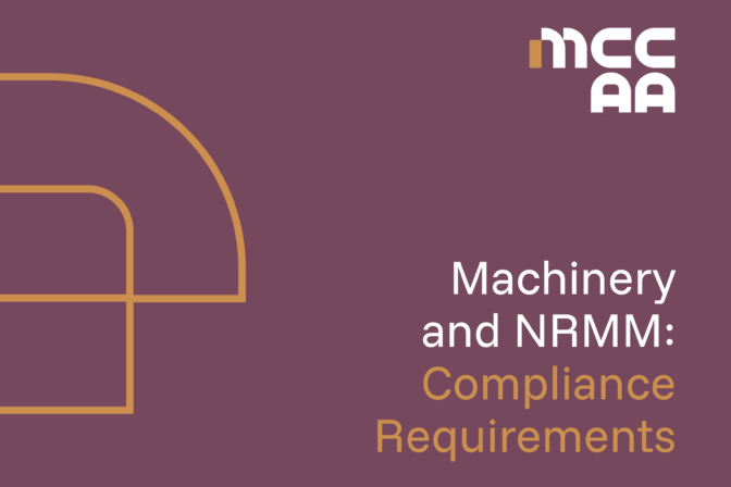 Machinery and NRMM – Compliance Requirements